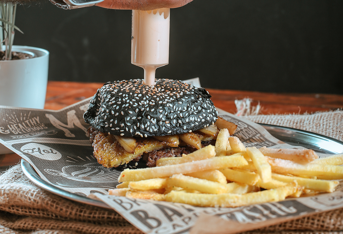 Prof B Burger White - Black